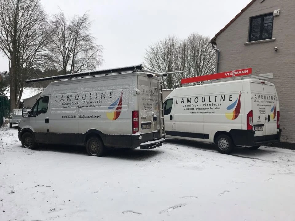 Véhicules de service Lamouline Chauffage - Plomberie